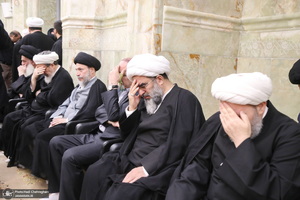 مراسم بزرگداشت مرحوم حاج محمد تقی انصاریان‎ در مسجد اعظم قم