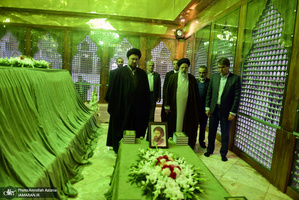 تجدید میثاق رئیس جدید دستگاه قضا با آرمان های حضرت امام خمینی(س)