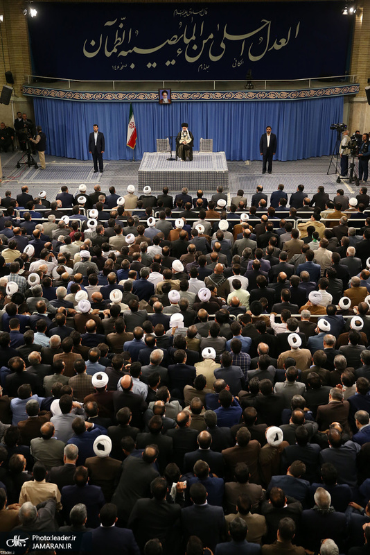 دیدار رئیس و مسئولان قوه قضائیه با رهبر معظم انقلاب