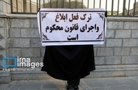 تجمع مقابل مجلس برای قانون حجاب (16)