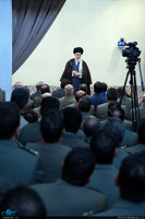 دیدار فرمانده کل ارتش و جمعی از فرماندهان نیروی زمینی