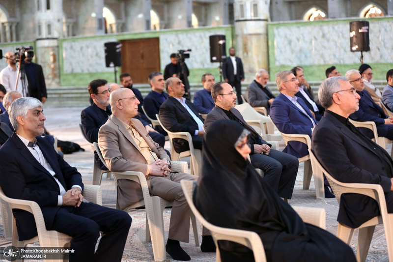 تجدید میثاق رئیس جمهور و اعضای دولت با آرمان های حضرت امام خمینی (س)