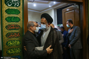 مراسم هفتم والده دبیر مجمع تشخیص مصلحت نظام