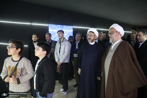 بازدید رئیس موسسه تنظیم و نشر آثار امام خمینی از نمایشگاه بین المللی قرآن کریم