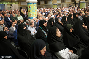 دیدار مسئولان نظام، سفرای کشور‌های اسلامی و مهمانان کنفرانس وحدت با رهبر انقلاب