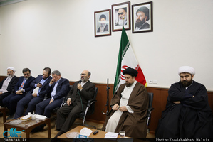 دیدار اعضای هیات رییسه و مدیران استانی دانشگاه آزاد اسلامی با سید حسن خمینی