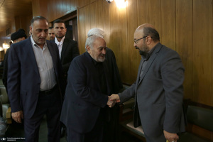 مراسم چهلمین روز درگذشت آیت الله بجنوردی در دائره المعارف بزرگ اسلامی - 1