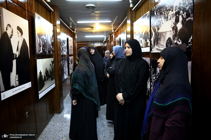 دیدار جمعی از فعالان زن کشور عراق دکتر فاطمه طباطبایی