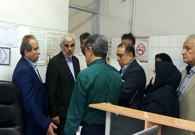 بازدید سرزده سرپرست دانشگاه علوم پزشکی گیلان از بیمارستان های تالش و رضوانشهر