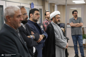 بازدید رییس موسسه تنظیم و نشر آثار امام خمینی (ره) از خبرگزاری ایسنا