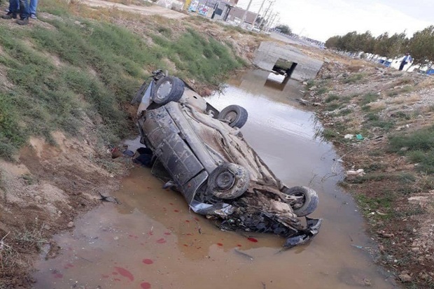 سانحه رانندگی در میاندوآب یک کشته و 2 زخمی برجا گذاشت