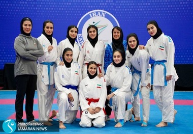 قهرمانی زنان ایران در کاراته آسیا؛ مردان نقره ای شدند