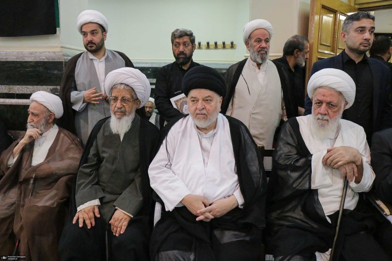 مراسم تشییع آیت الله العظمی شبیری زنجانی-۲