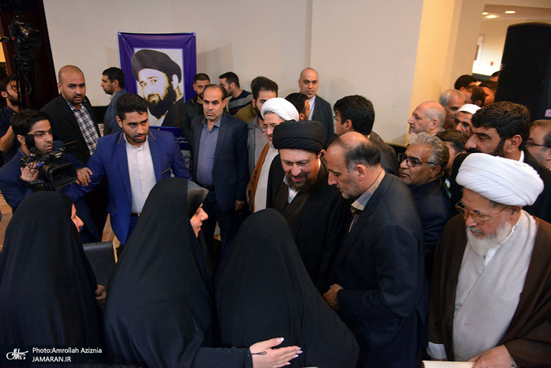 دیدار مهمانان سی و سومین کنفرانس وحدت اسلامی با سید حسن خمینی