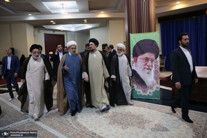 دیدار میهمانان سی و ششمین کنفرانس وحدت اسلامی با سید حسن خمینی