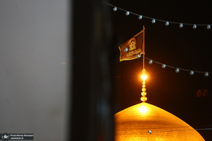 مراسم دعا و احیای شب بیست و یکم ماه رمضان در حرم امام رضا(ع)