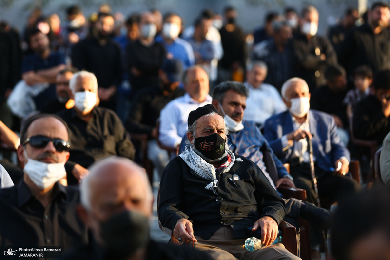 مراسم شهادت امام جعفر صادق (ع) در میدان امام حسین (ع)