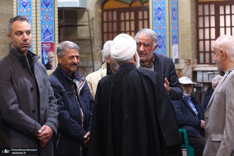 مراسم ختم مرحوم سید مهدی طالقانی