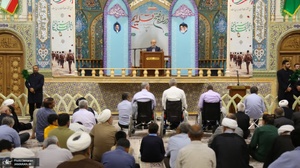 مراسم بزرگداشت آیت الله العظمی شبیری زنجانی (ره) توسط آیت الله للعظمی مکارم شیرازی