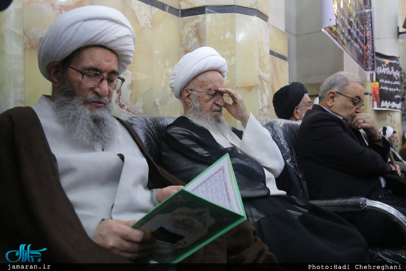 مراسم بزرگداشت آیت الله سید مهدی ابن الرضا(ره) در مسجد اعظم قم