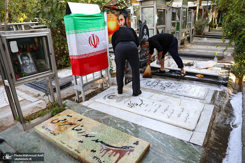 عزاداری تاسوعا حسینی(ع) هیات گردان تخریب و گردانهای لشکر 27 محمد رسول الله(ص)