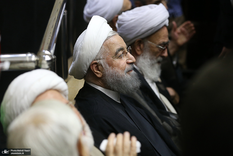 مراسم ختم احمد ناطق نوری