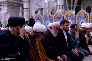 مراسم عزاداری شب شهادت امام جواد (ع) در حرم مطهر امام خمینی