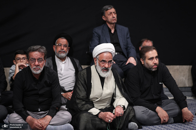 مراسم عزاداری شب تاسوعای حسینی در حسینیه امام خمینی