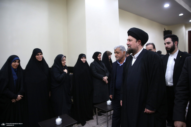 دیدار مدیران و کارکنان سازمان برنامه و بودجه با سید حسن خمینی