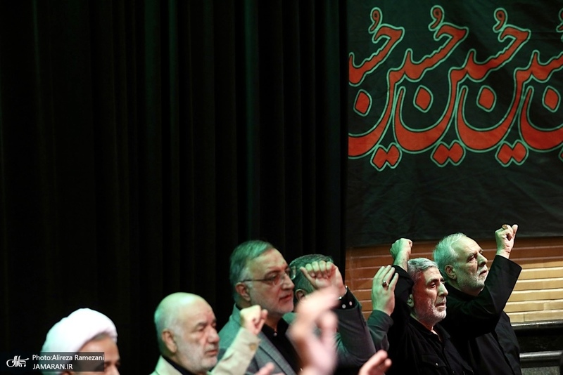 مراسم چهلمین روز شهادت سردار حاج حسن محقق