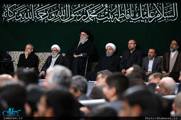 مراسم عزاداری شهادت حضرت فاطمه زهرا(س) برگزار شد