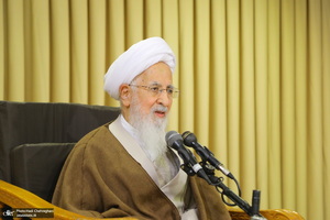 عمامه گذاری طلاب توسط مراجع اعظام تقلید در روز میلاد امام علی (ع)‎