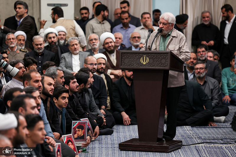 دیدار دانش‌آموزان و دانشجویان با رهبر معظم انقلاب