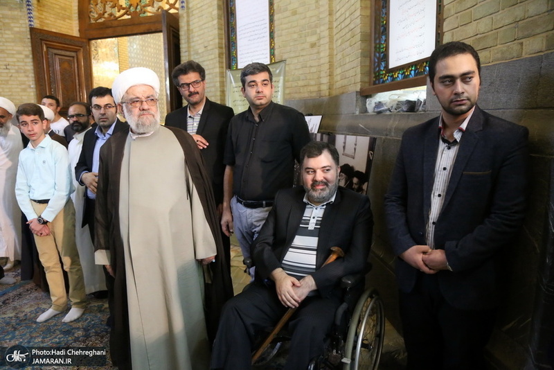مراسم شصتمین سالگرد  ارتحال آیت الله العظمی بروجردی(ره) در مسجد اعظم قم