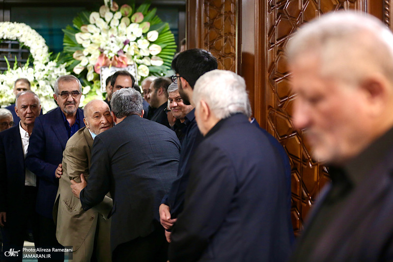 مراسم ختم برادر مرحوم آیت الله هاشمی رفسنجانی (ره)