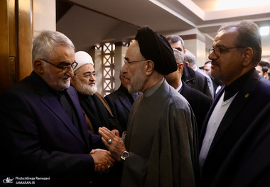 مراسم ختم اشرف بروجردی در تهران