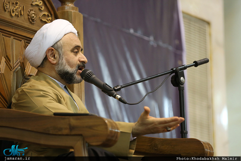 مراسم شب شهادت حضرت فاطمه زهرا(س) در حرم امام خمینی