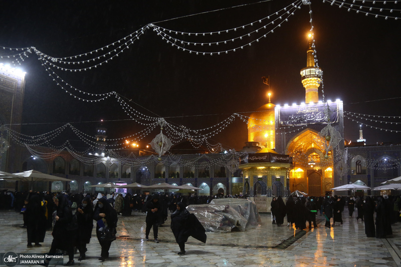 مراسم احیای شب بیست و یکم ماه رمضان در حرم مطهر امام رضا (ع)