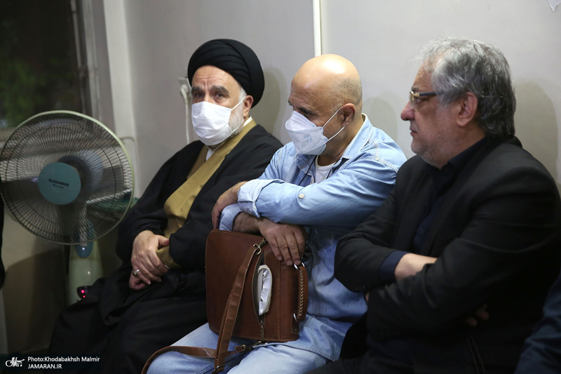 حضور سید حسن خمینی در منزل مرحوم حجت الاسلام و المسلمین دعایی (ره)