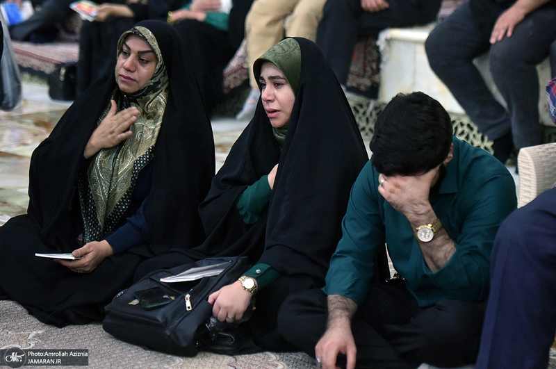 مراسم دعای عرفه در حرم مطهر امام خمینی (س)