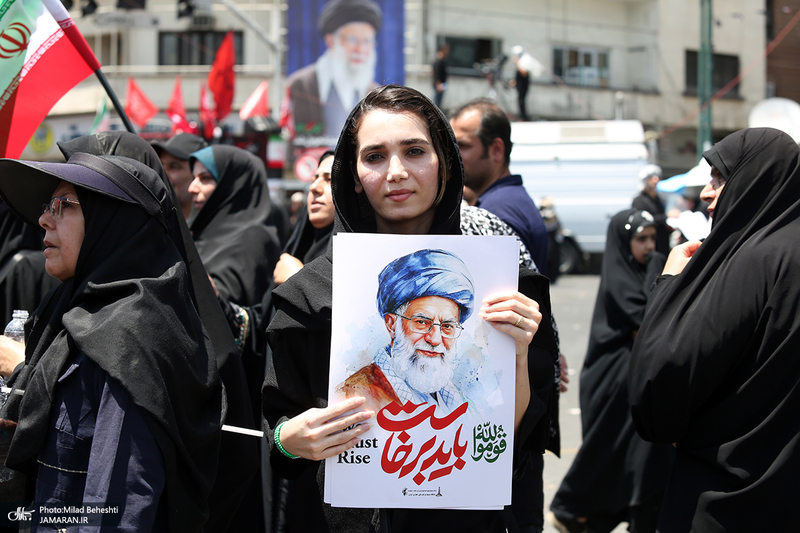 مراسم تشییع پیکر مطهر رهبر شهید انقلاب در تهران -11