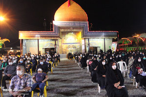 مراسم عزاداری شب چهارم محرم در بندرگز