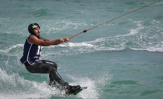 سومی تیم ملی ایران در رقابت های اسکی روی آب قهرمانی آسیا

