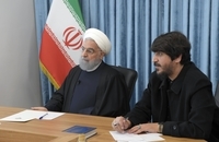 دیدار جمعی از جوانان فعال سیاسی و رسانه‌ای با حسن روحانی (1)