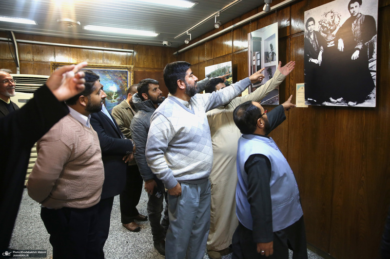 بازدید جمعی از اساتید زبان فارسی از کشورهای هند، و سریلانکا از جماران