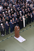 اقامه نماز عید سعید فطر به امامت رهبر معظم انقلاب