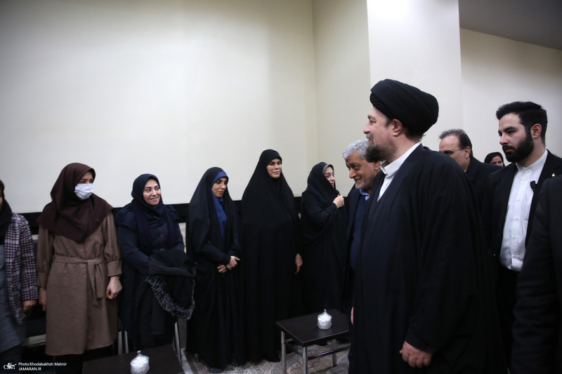 دیدار مدیران و کارکنان سازمان برنامه و بودجه با سید حسن خمینی