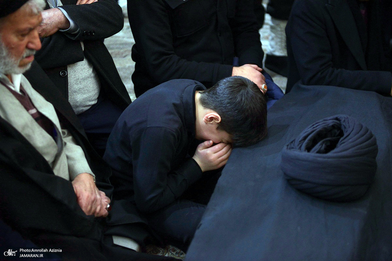 مراسم تشییع و خاکسپاری آیت الله موسوی بجنوردی (ره) -2