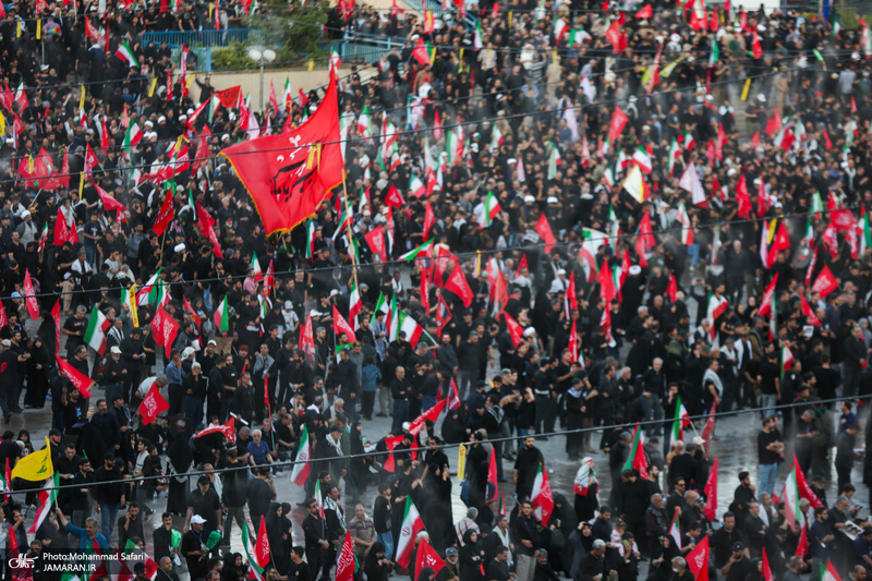 دومین روز مراسم وداع با رهبر شهید انقلاب در مصلای تهران