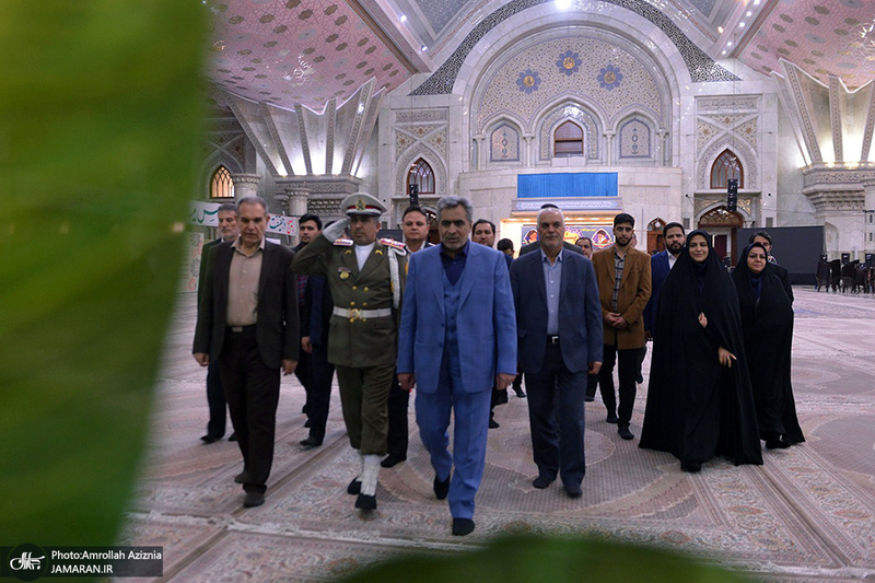 تجدید میثاق رئیس و مدیران سازمان نظام پرستاری کشور با آرمان های حضرت امام(س)